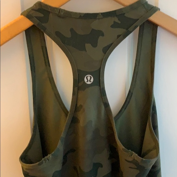 🍋 lululemon camo cool racerback tank top size 6 (lululemon size small) - Picture 8 of 16